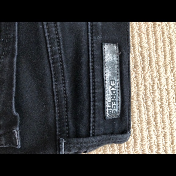 Black stretch Jeans low risen - Picture 4 of 4